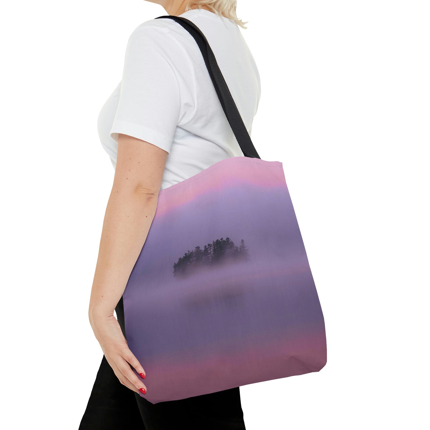 Tote Bag - Crisp Autumn Sunrise, Tupper Lake