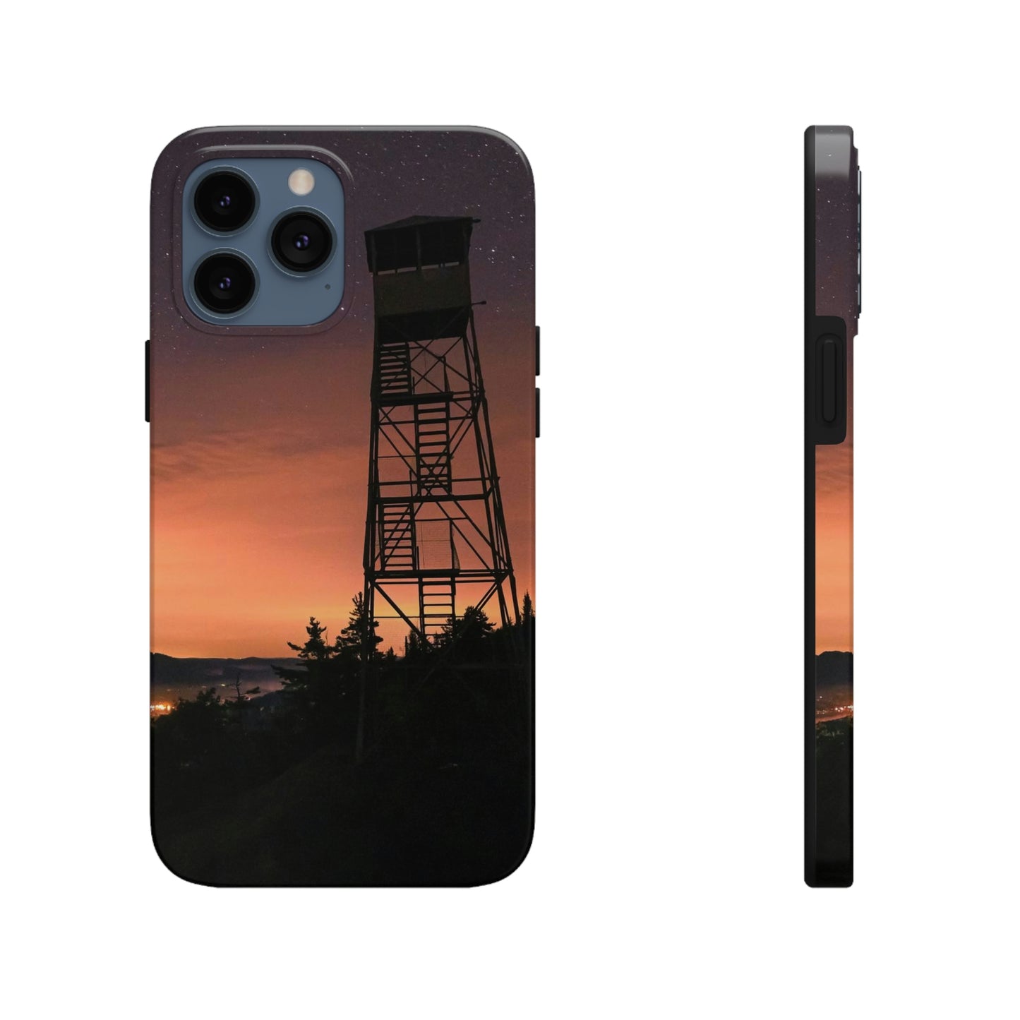 Impact Resistant Phone Case - Starry Night, Bald Mt.