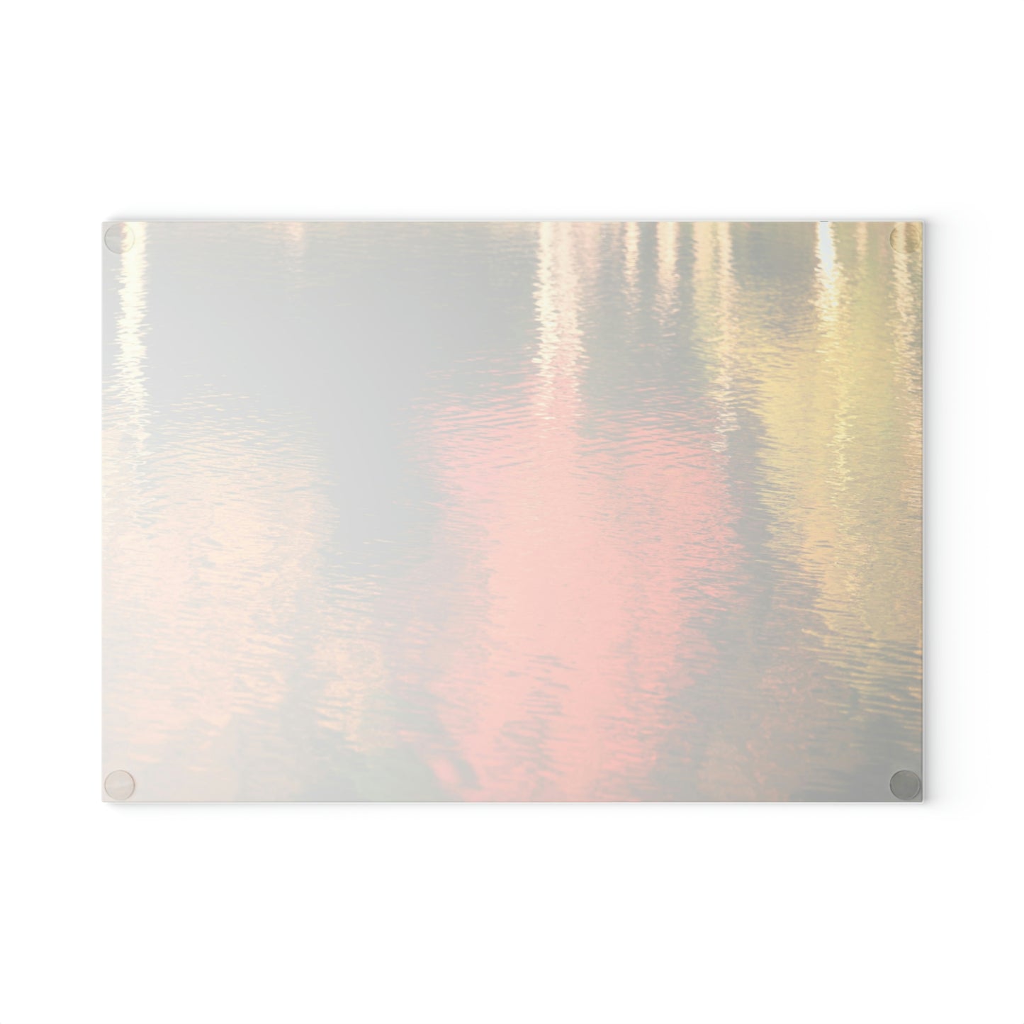 Glass Cutting Board - Reflections of Autumn