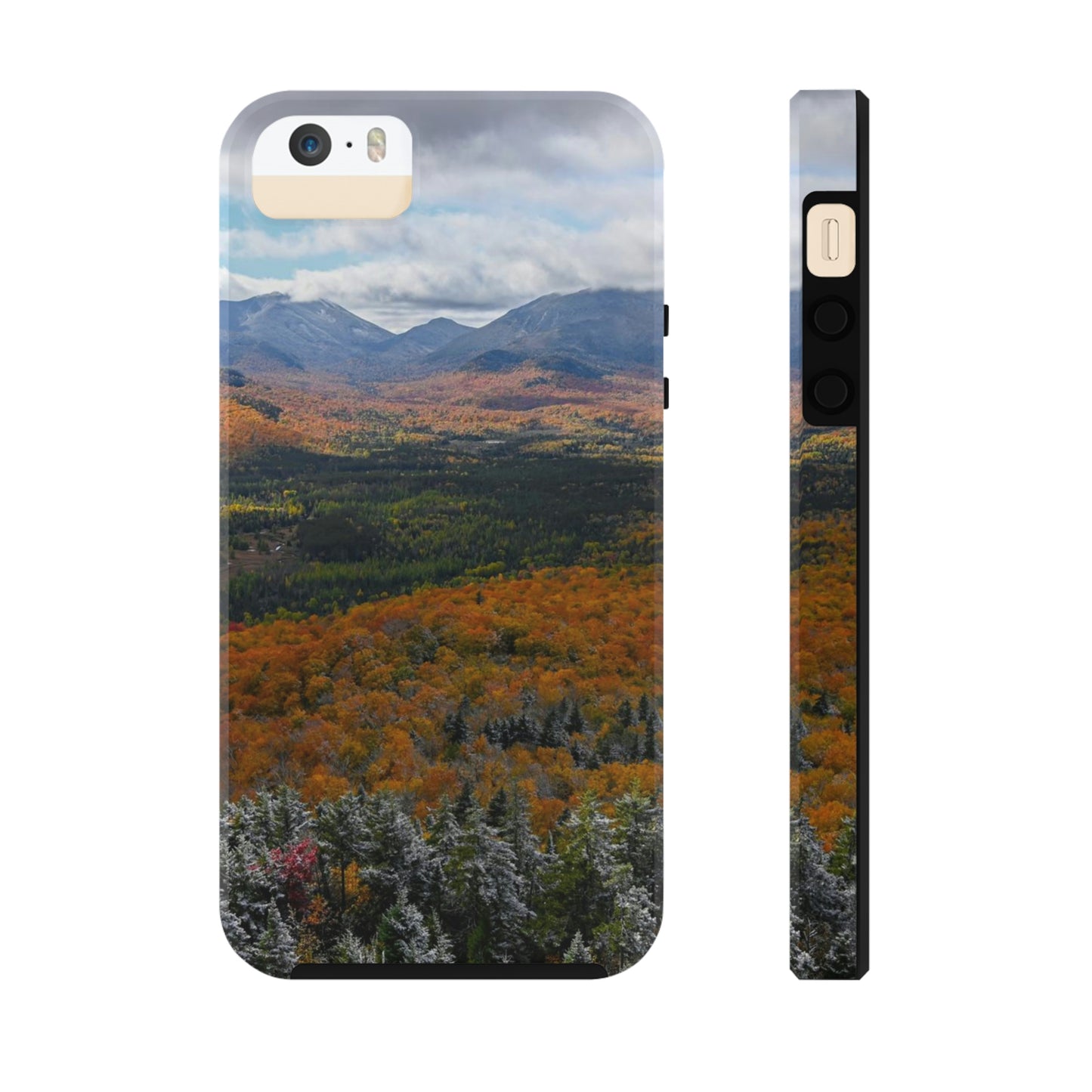 Impact Resistant Phone Case - Frosty Fall Day, Mt. Van Hoevenberg
