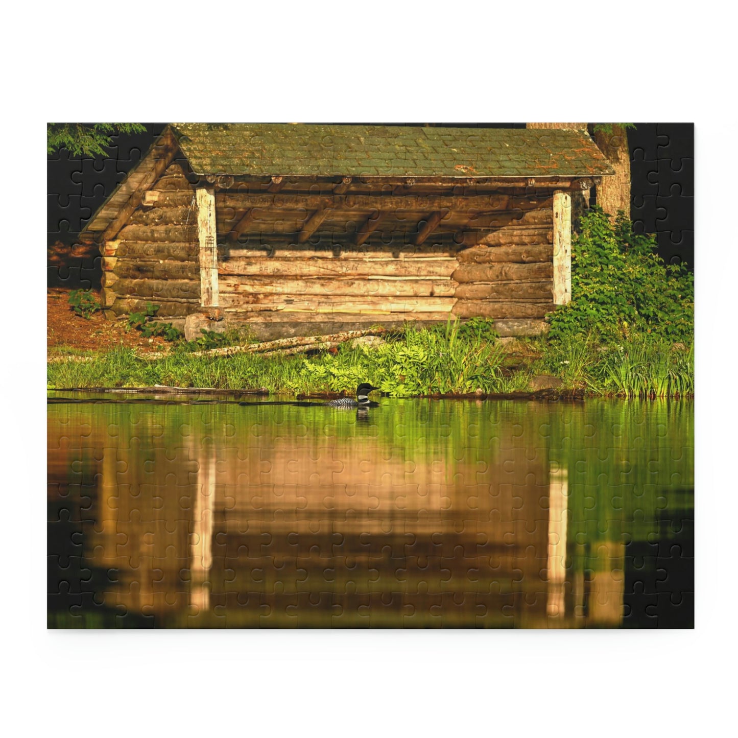 Puzzle - Lean-to & Loon