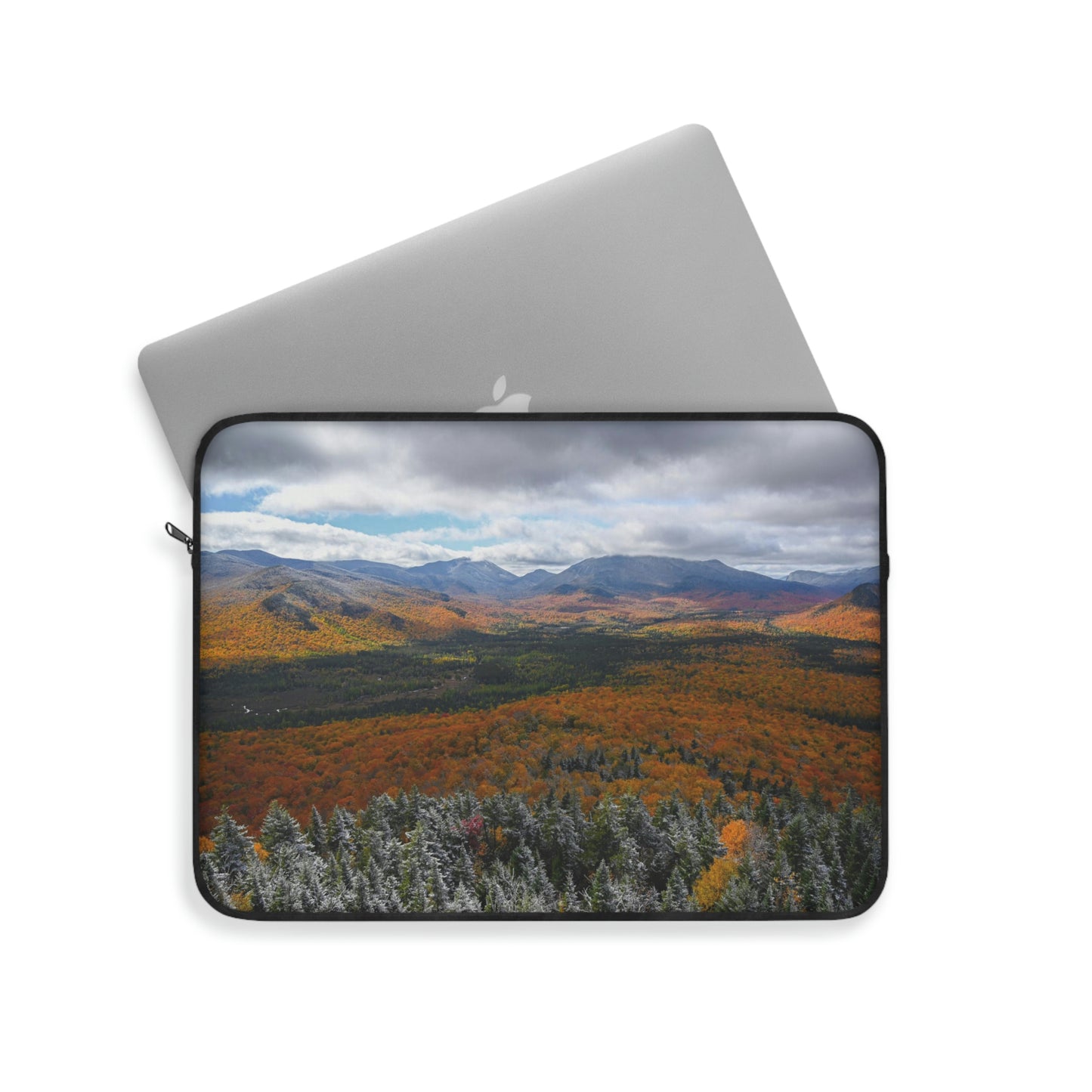 Laptop Sleeve - Frosty Fall Day, Mt. Van Hoevenberg