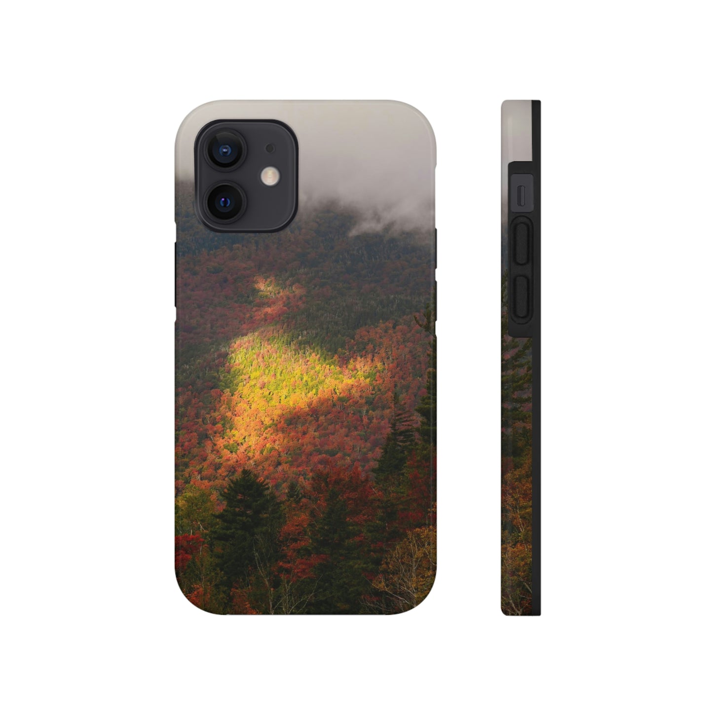 Impact Resistant Phone Case - Adirondack Fall Fog & Foliage