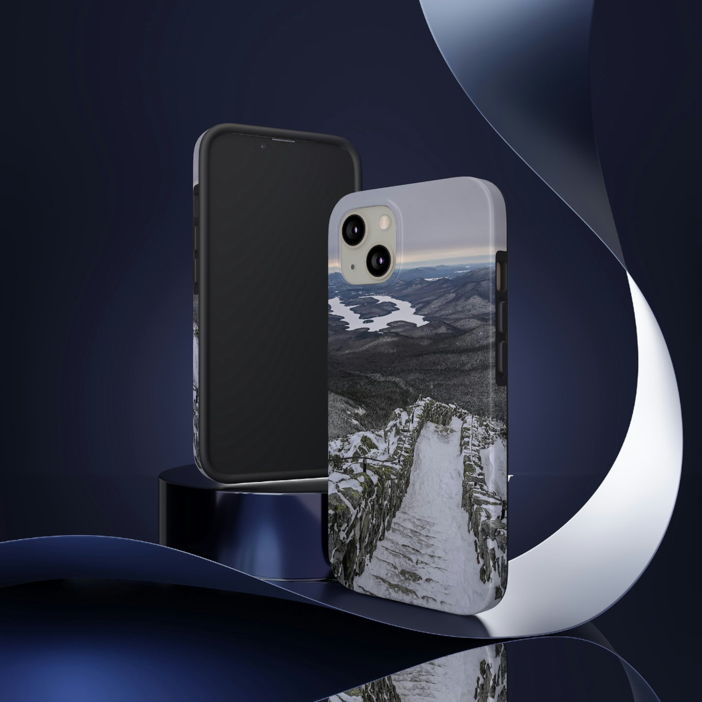 Impact Resistant Phone Case - Lake Placid View, Whiteface