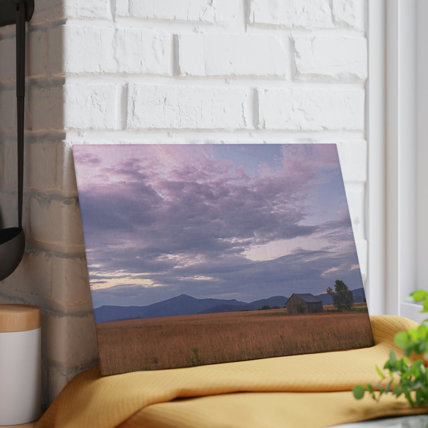 Glass Cutting Board - Norman Ridge