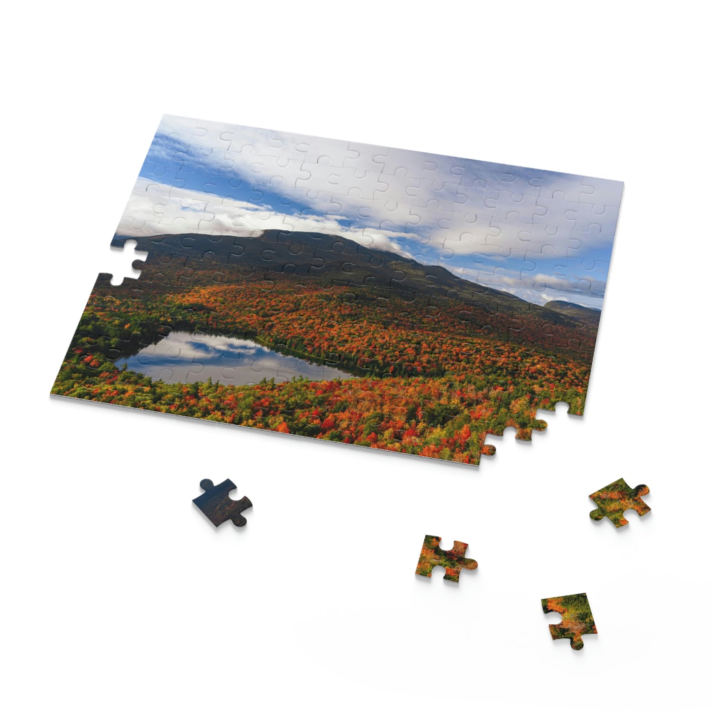 Puzzle - Heart Lake, Autumn
