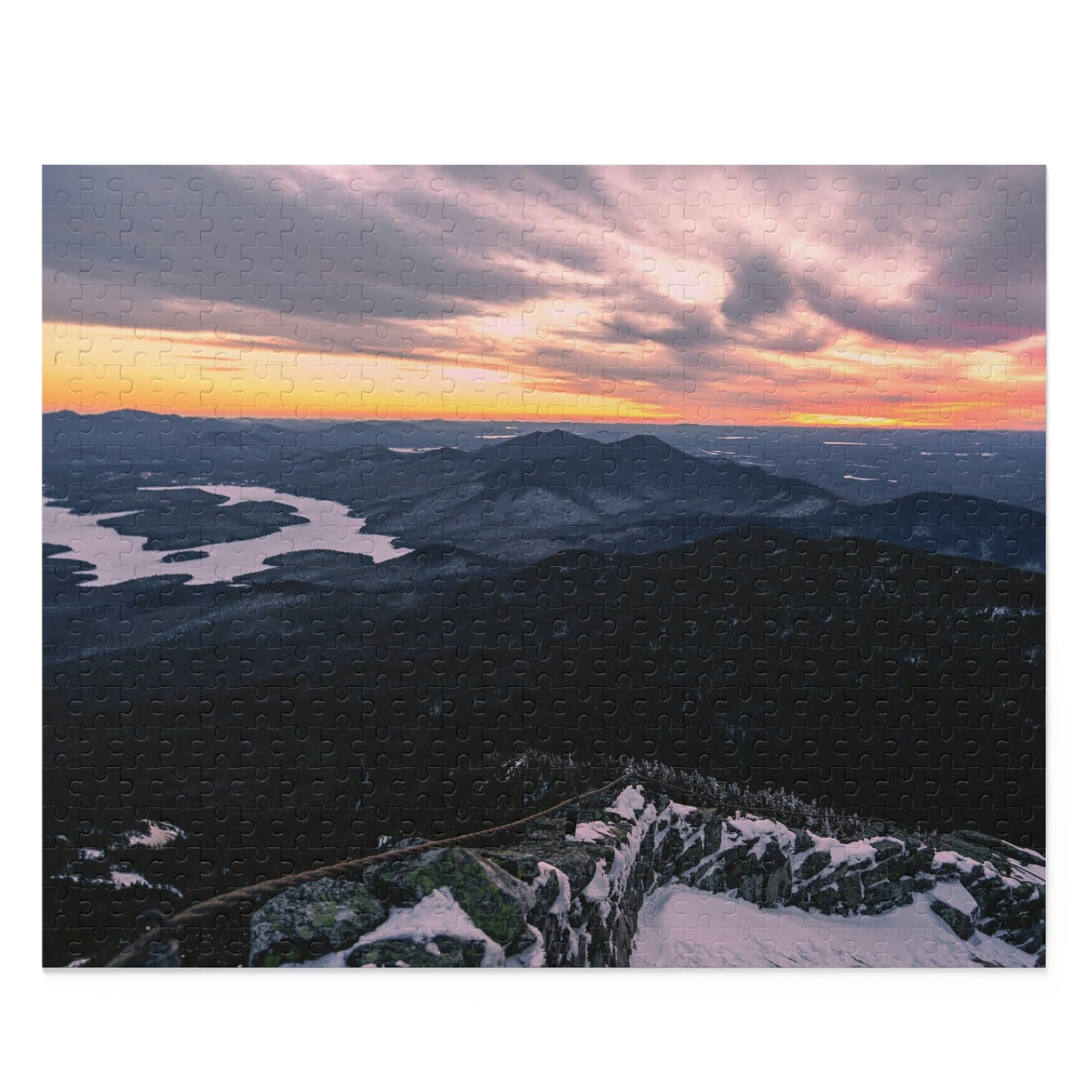 Puzzle - Lake Placid View, Whiteface Mt.