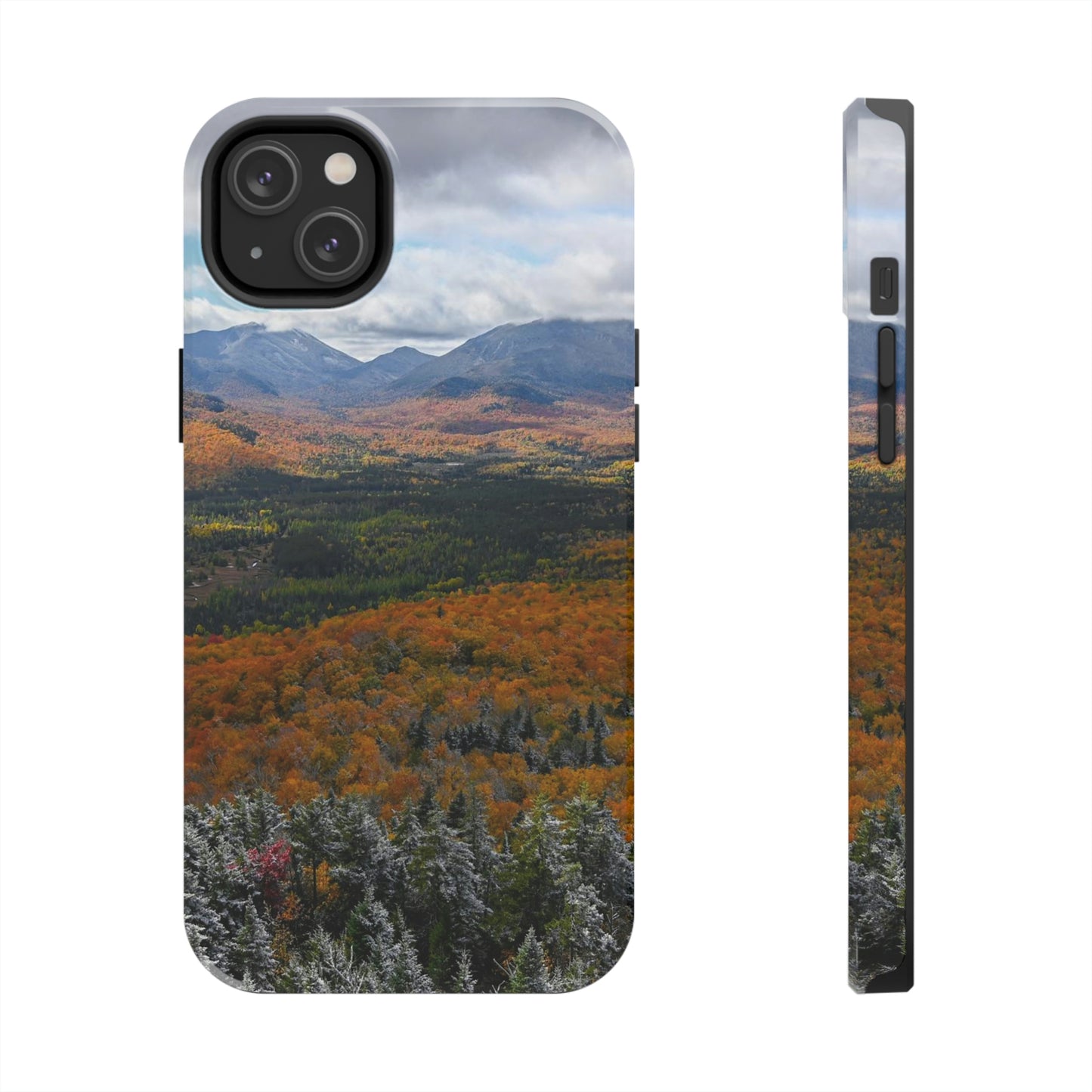 Impact Resistant Phone Case - Frosty Fall Day, Mt. Van Hoevenberg