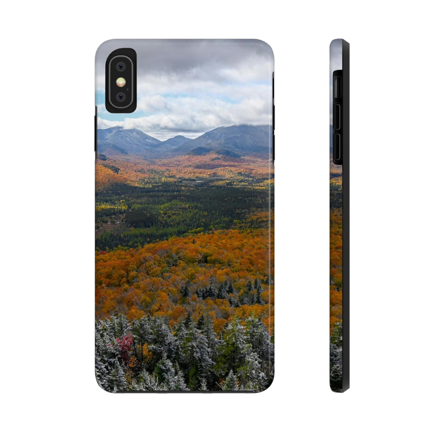 Impact Resistant Phone Case - Frosty Fall Day, Mt. Van Hoevenberg