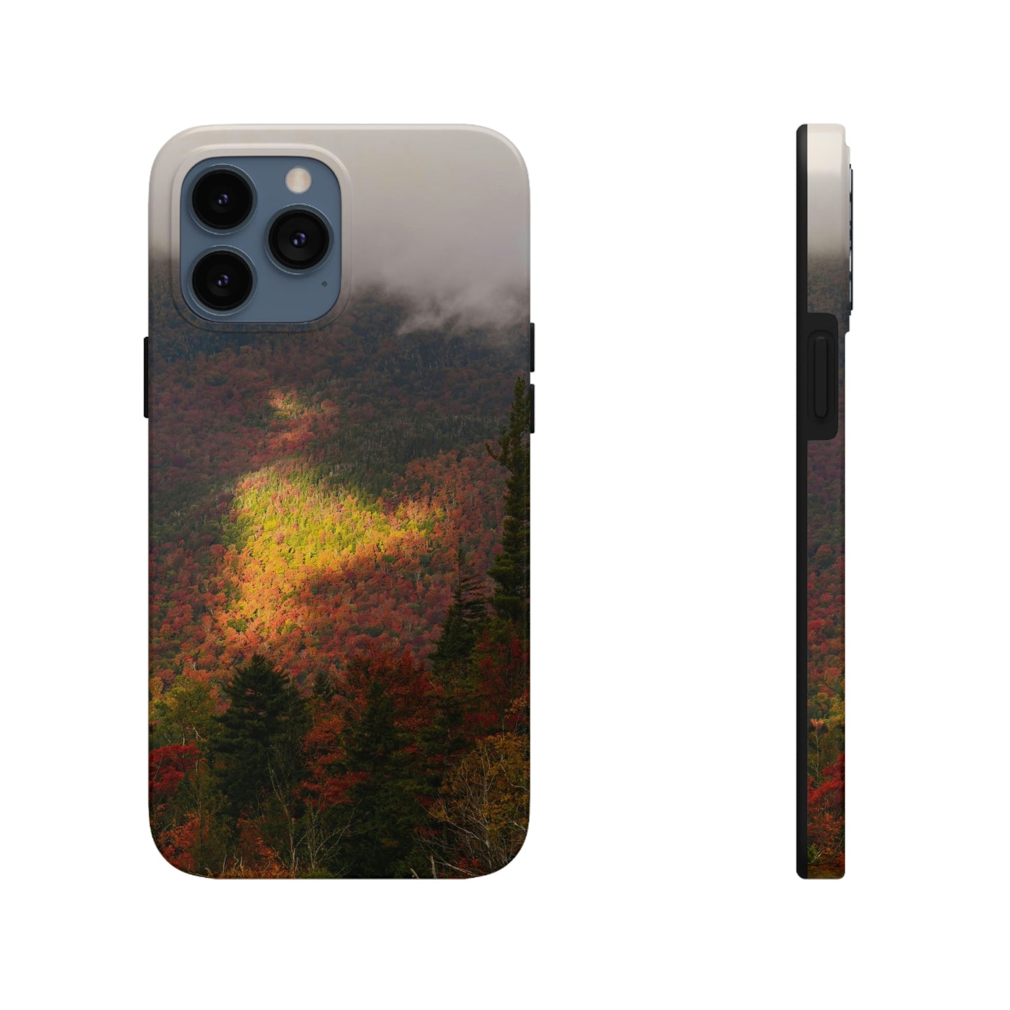 Impact Resistant Phone Case - Adirondack Fall Fog & Foliage