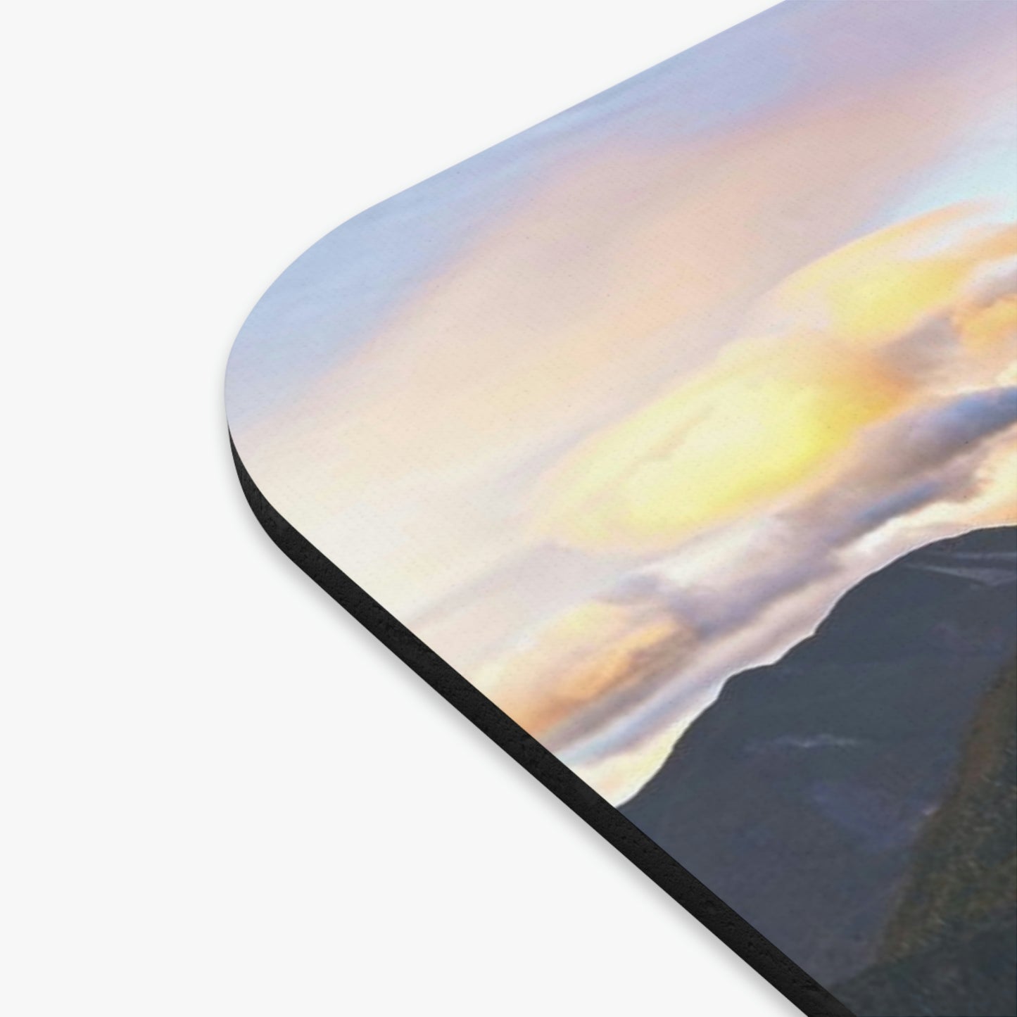 Autumn Sunrise over Heart Lake Mouse Pad