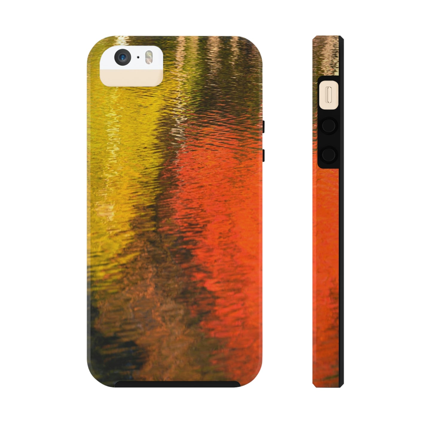 Impact Resistant Phone Case - Reflections of Autumn