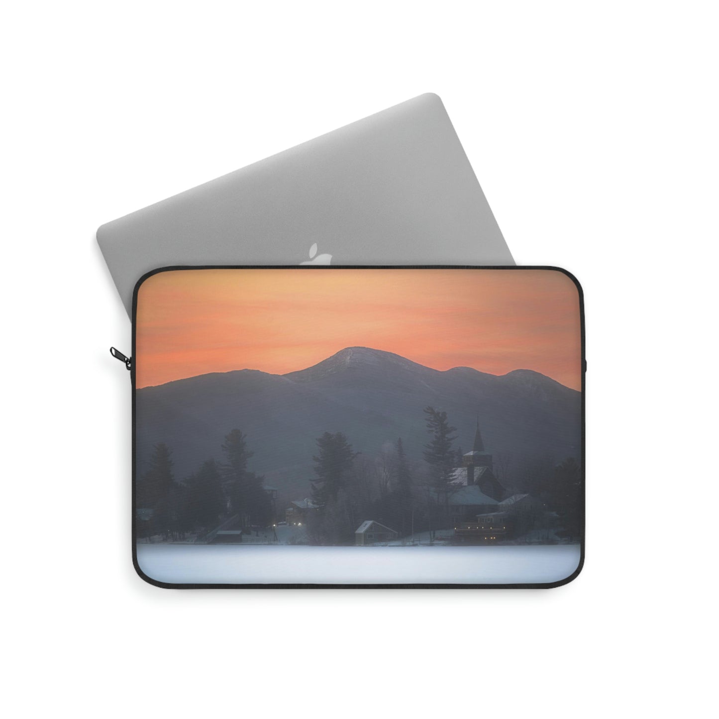 Laptop Sleeve - Mirror Lake Winter Sunrise