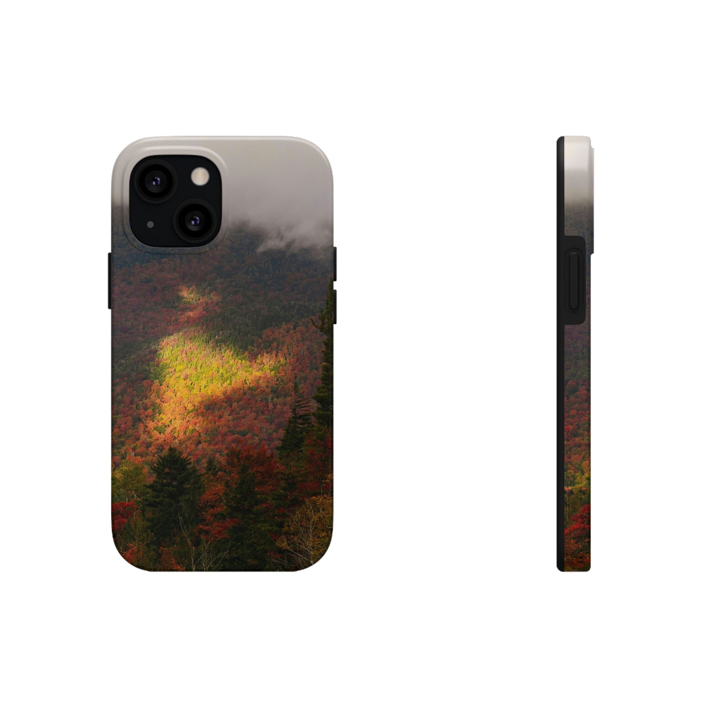 Impact Resistant Phone Case - Adirondack Fall Fog & Foliage