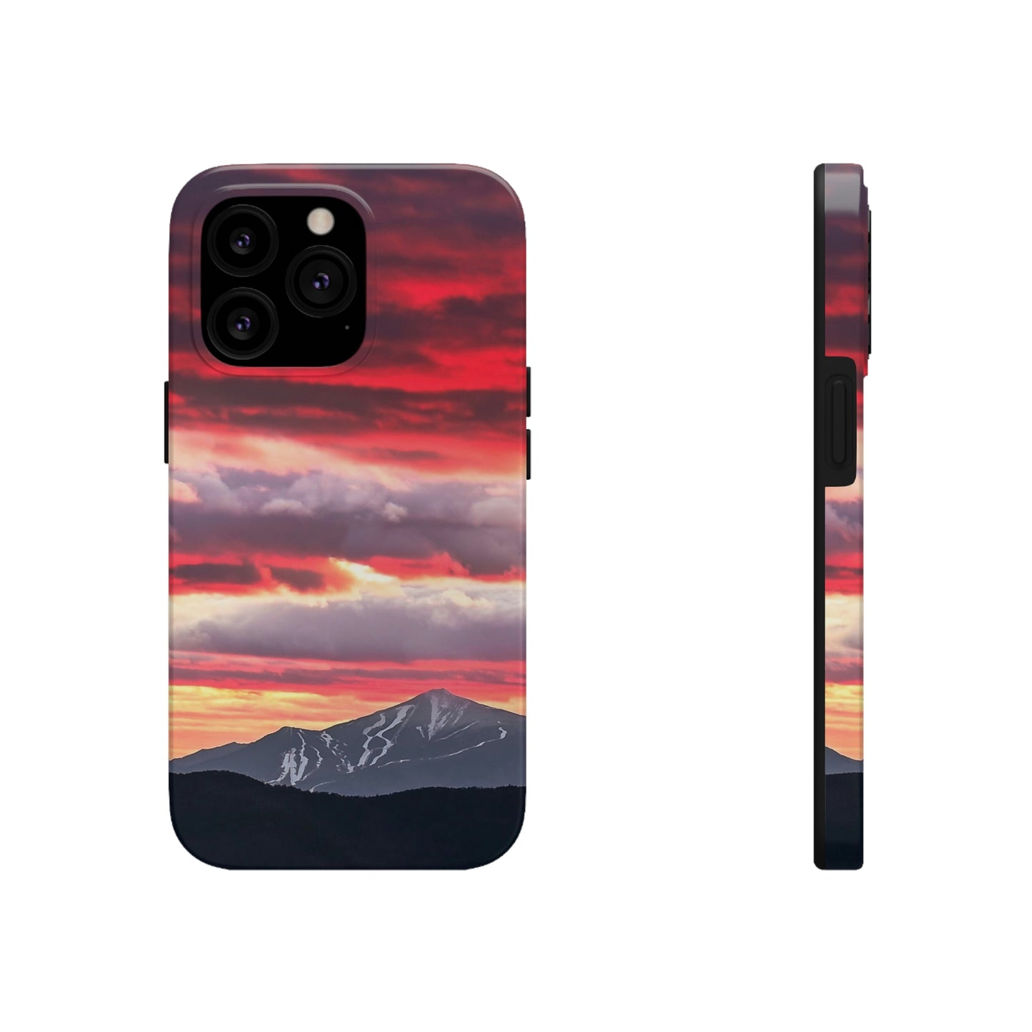 Impact Resistant Phone Case - Whiteface Mt. Sunset