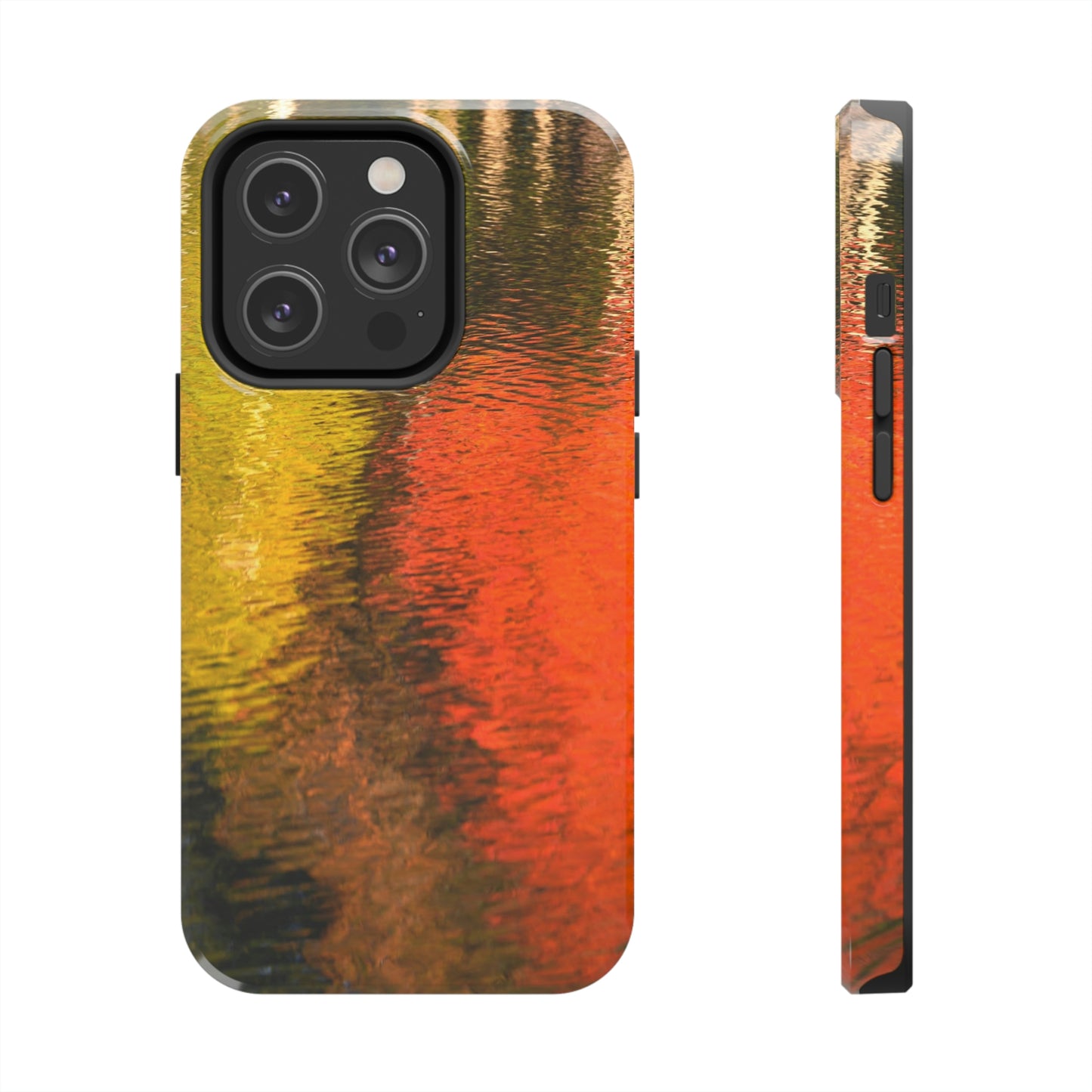 Impact Resistant Phone Case - Reflections of Autumn