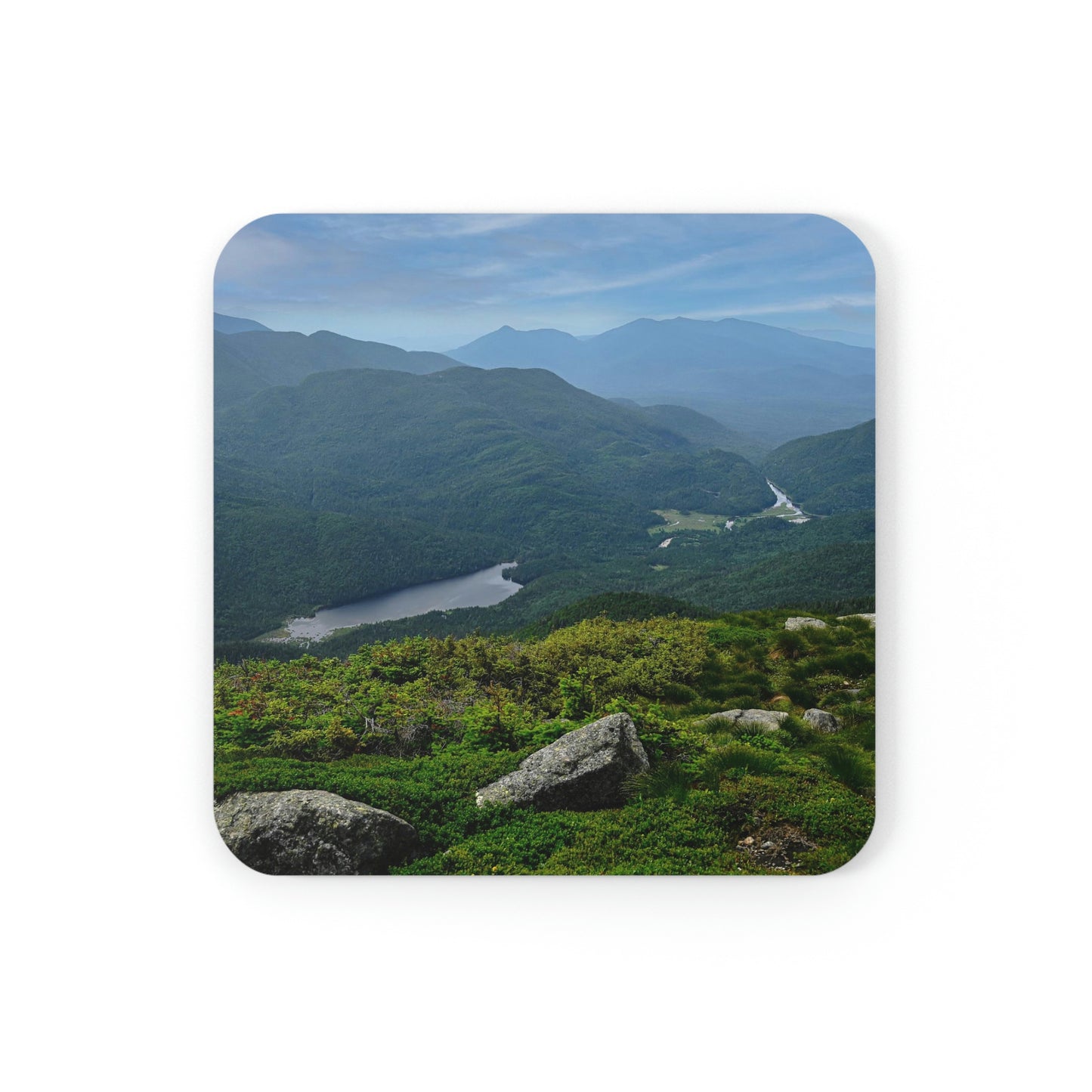Cork Back Coaster - MacIntyre Range Views