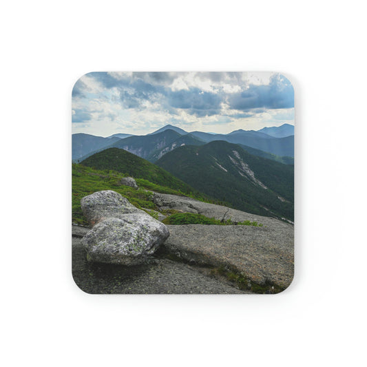 Cork Back Coaster - Heart Shaped Rock on Gothics Mountain