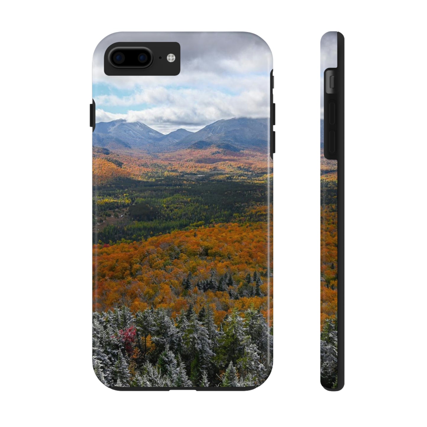 Impact Resistant Phone Case - Frosty Fall Day, Mt. Van Hoevenberg