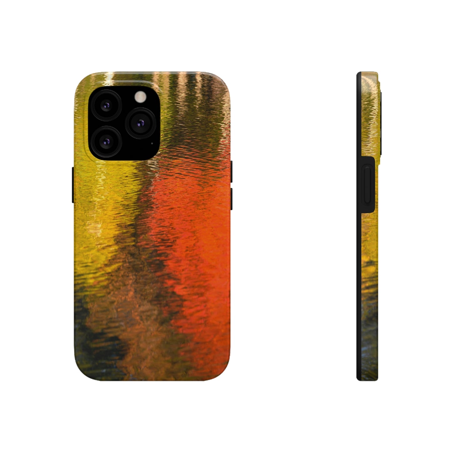 Impact Resistant Phone Case - Reflections of Autumn
