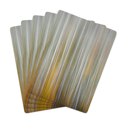 Playing Cards - Abstract Autumn