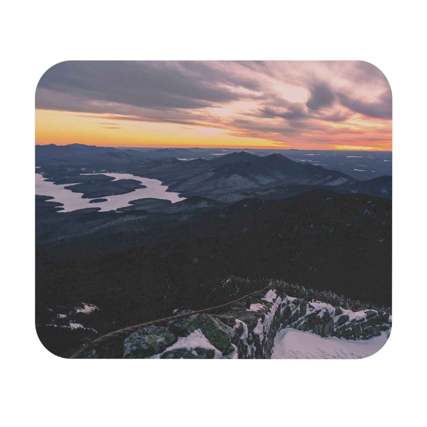 Whiteface Lake Placid View Mouse Pad