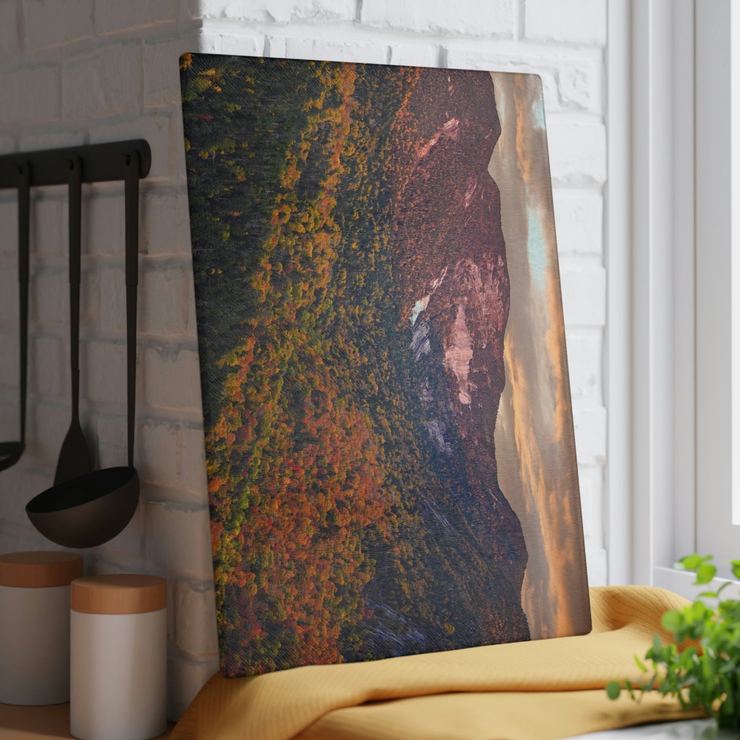 Glass Cutting Board - Gothics Mountain