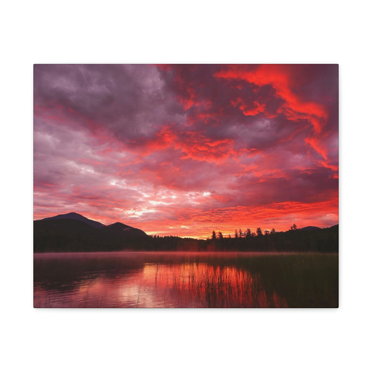 Canvas Wrap - Fire in The Sky