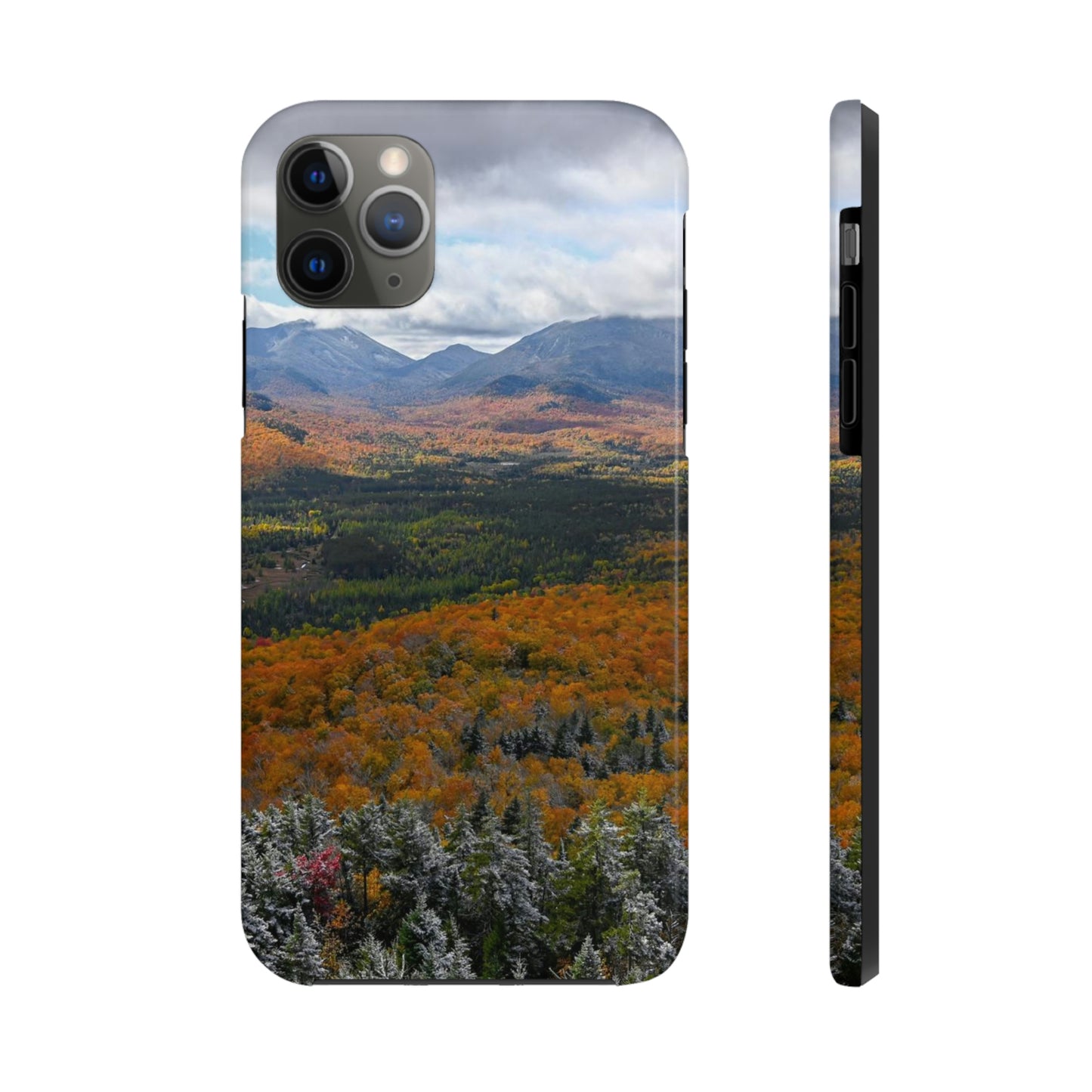 Impact Resistant Phone Case - Frosty Fall Day, Mt. Van Hoevenberg