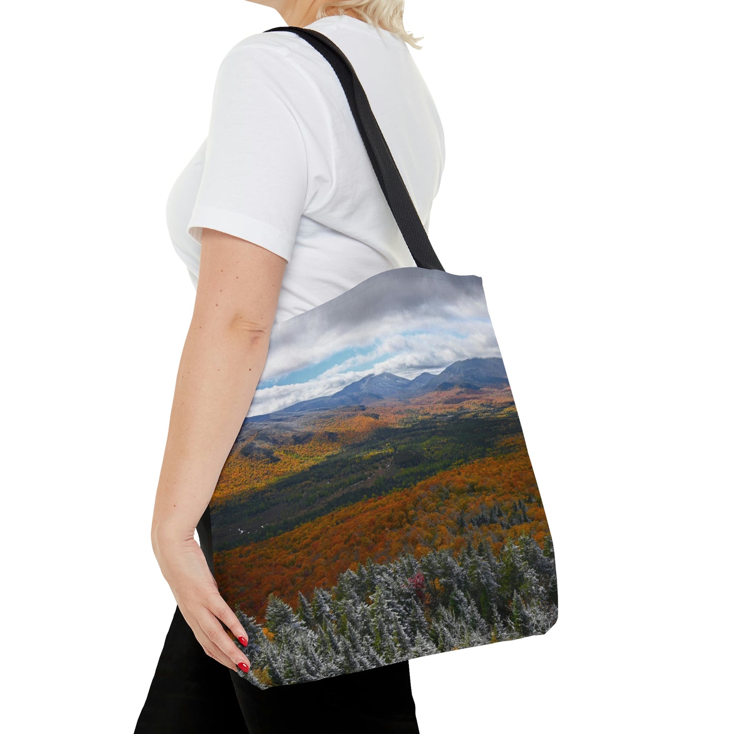 Tote Bag - Frosty Fall Day, Mt. Van Hoevenberg