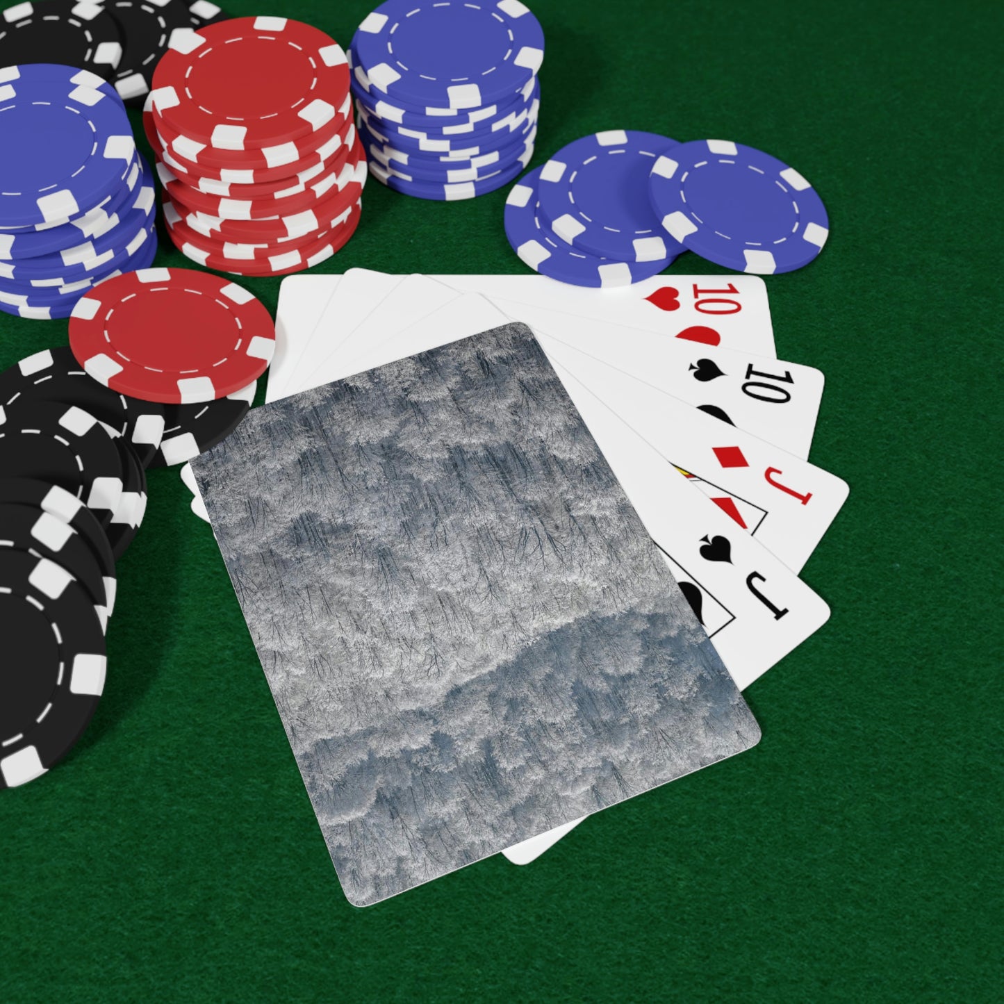 Playing Cards - Frozen Trees