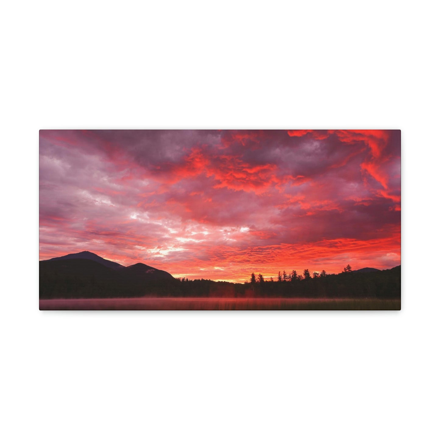 Canvas Wrap - Fire in The Sky