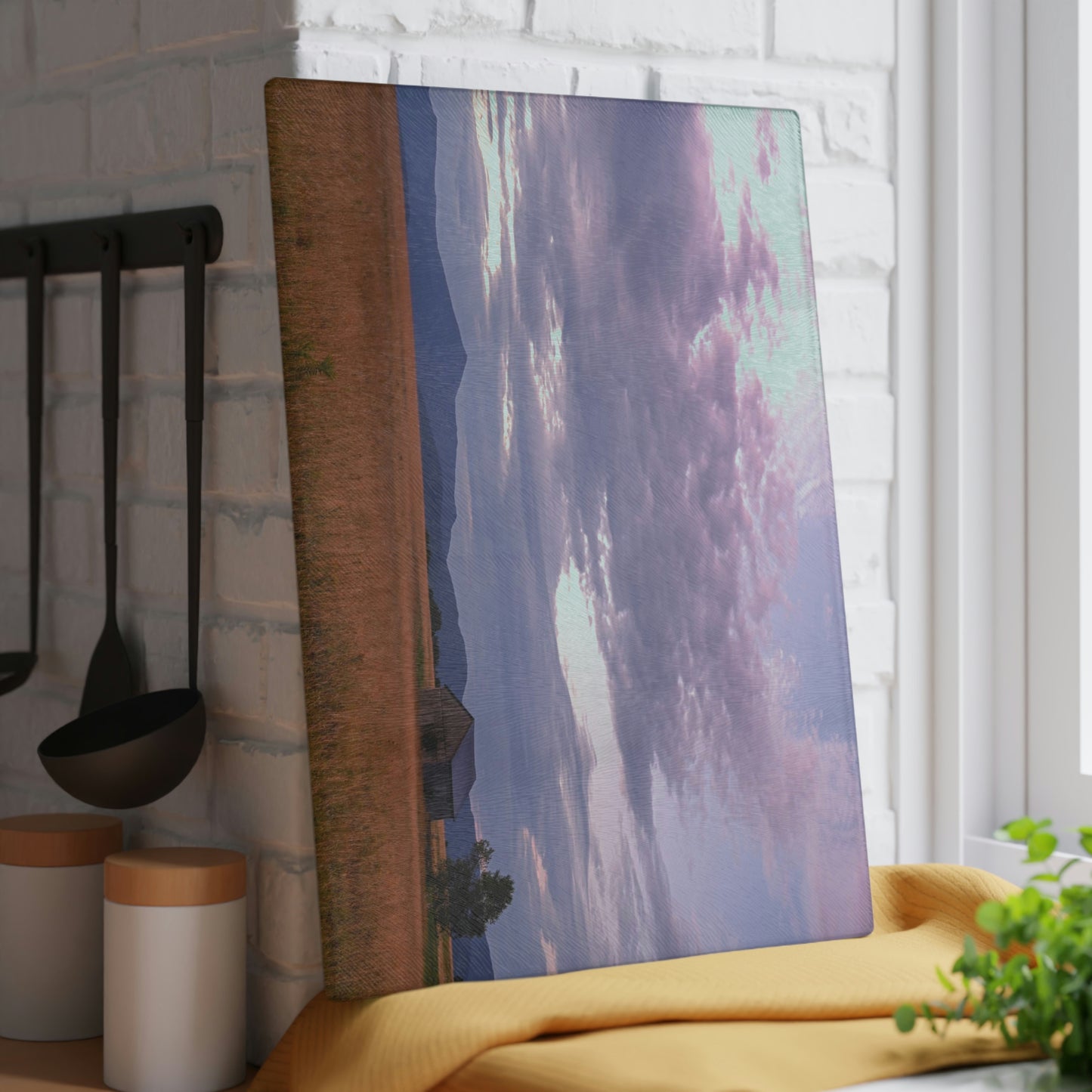 Glass Cutting Board - Norman Ridge