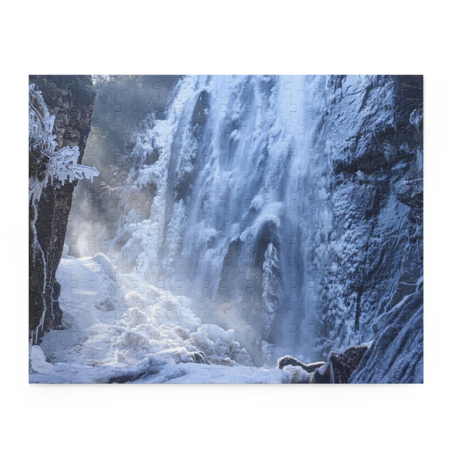 Puzzle - Frozen Rainbow Falls