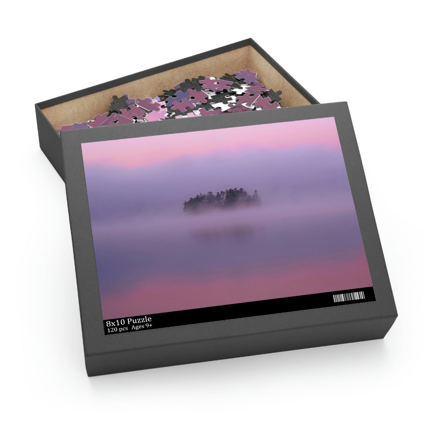 Puzzle - Crisp Autumn Sunrise, Tupper Lake