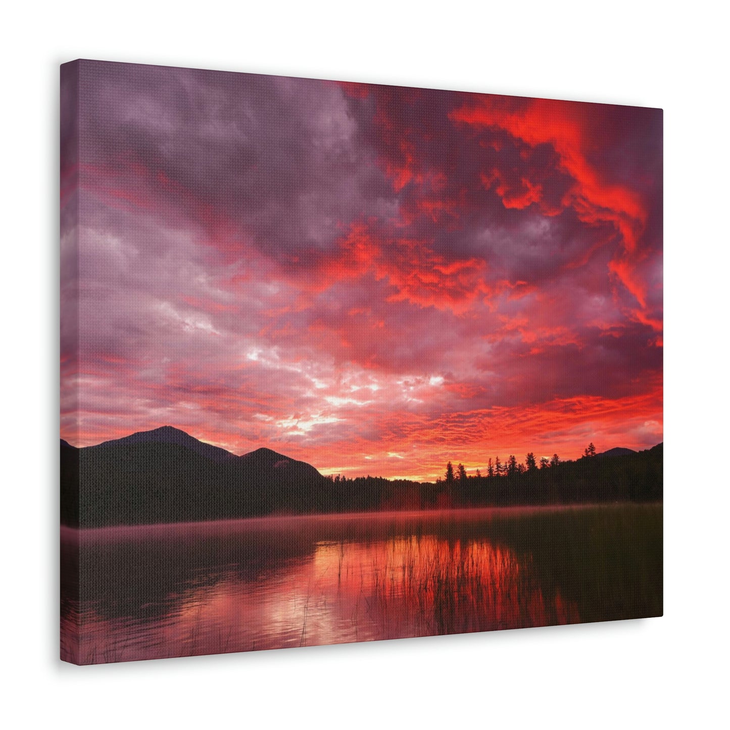 Canvas Wrap - Fire in The Sky