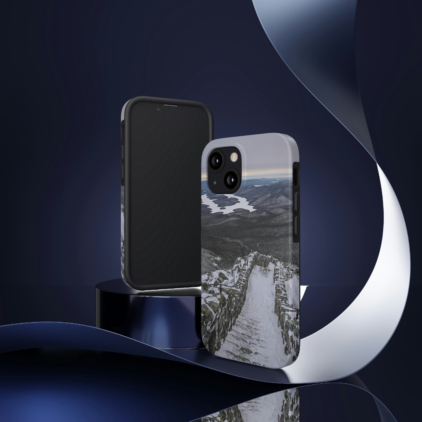 Impact Resistant Phone Case - Lake Placid View, Whiteface