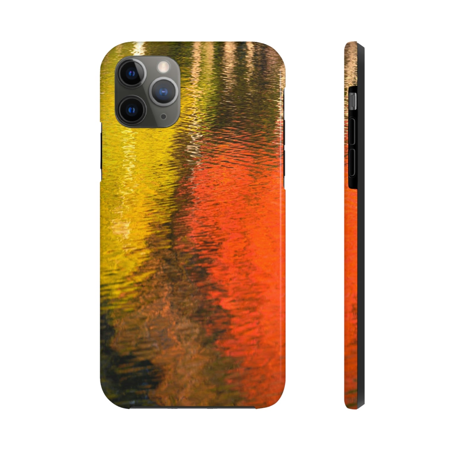 Impact Resistant Phone Case - Reflections of Autumn