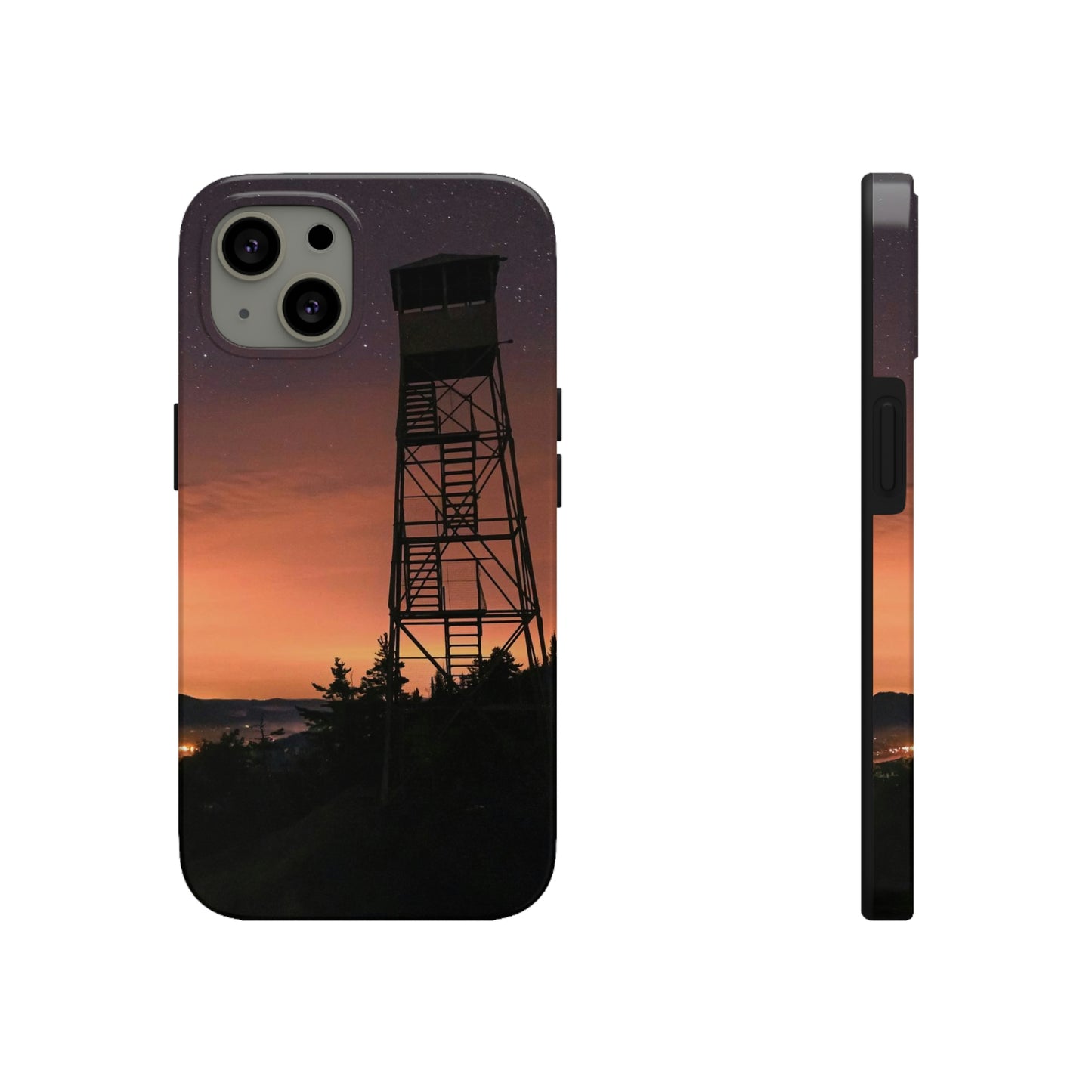 Impact Resistant Phone Case - Starry Night, Bald Mt.