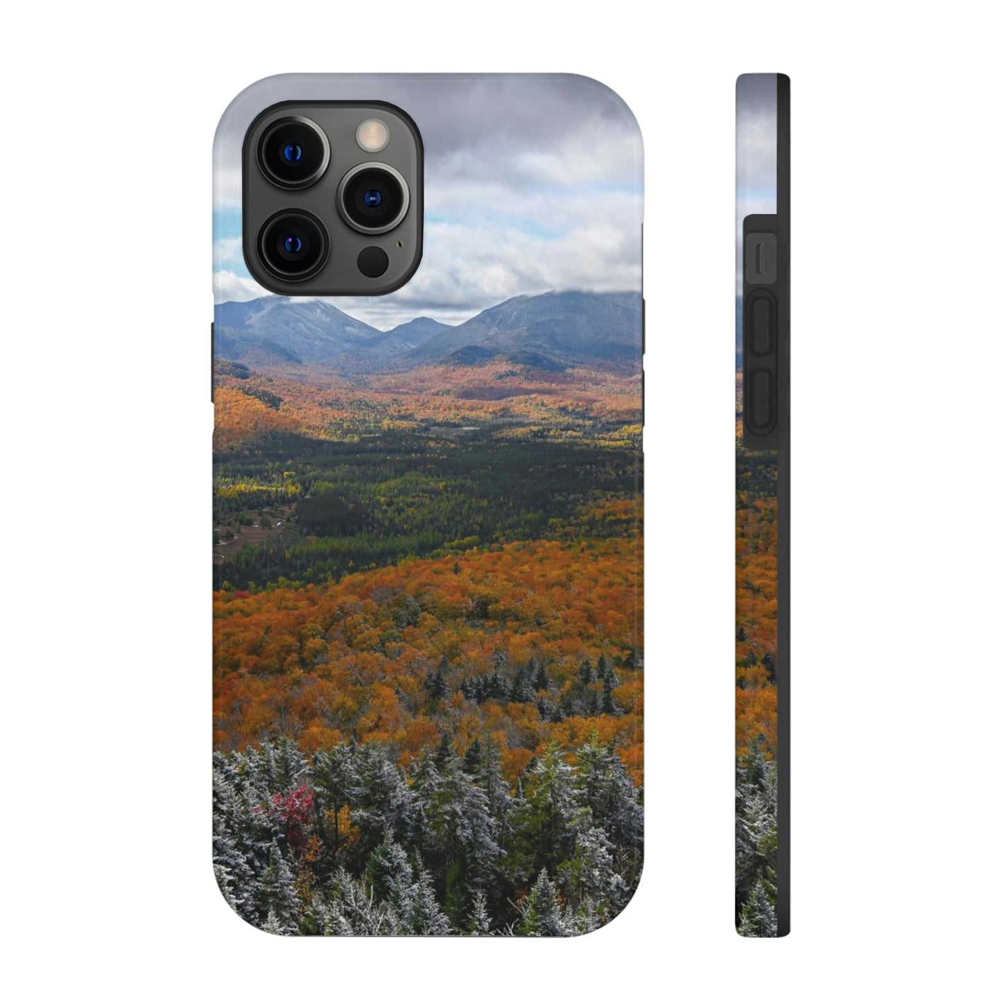 Impact Resistant Phone Case - Frosty Fall Day, Mt. Van Hoevenberg