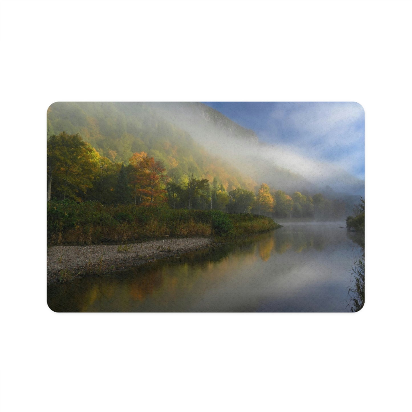 Pet Food Mat - Ausable River