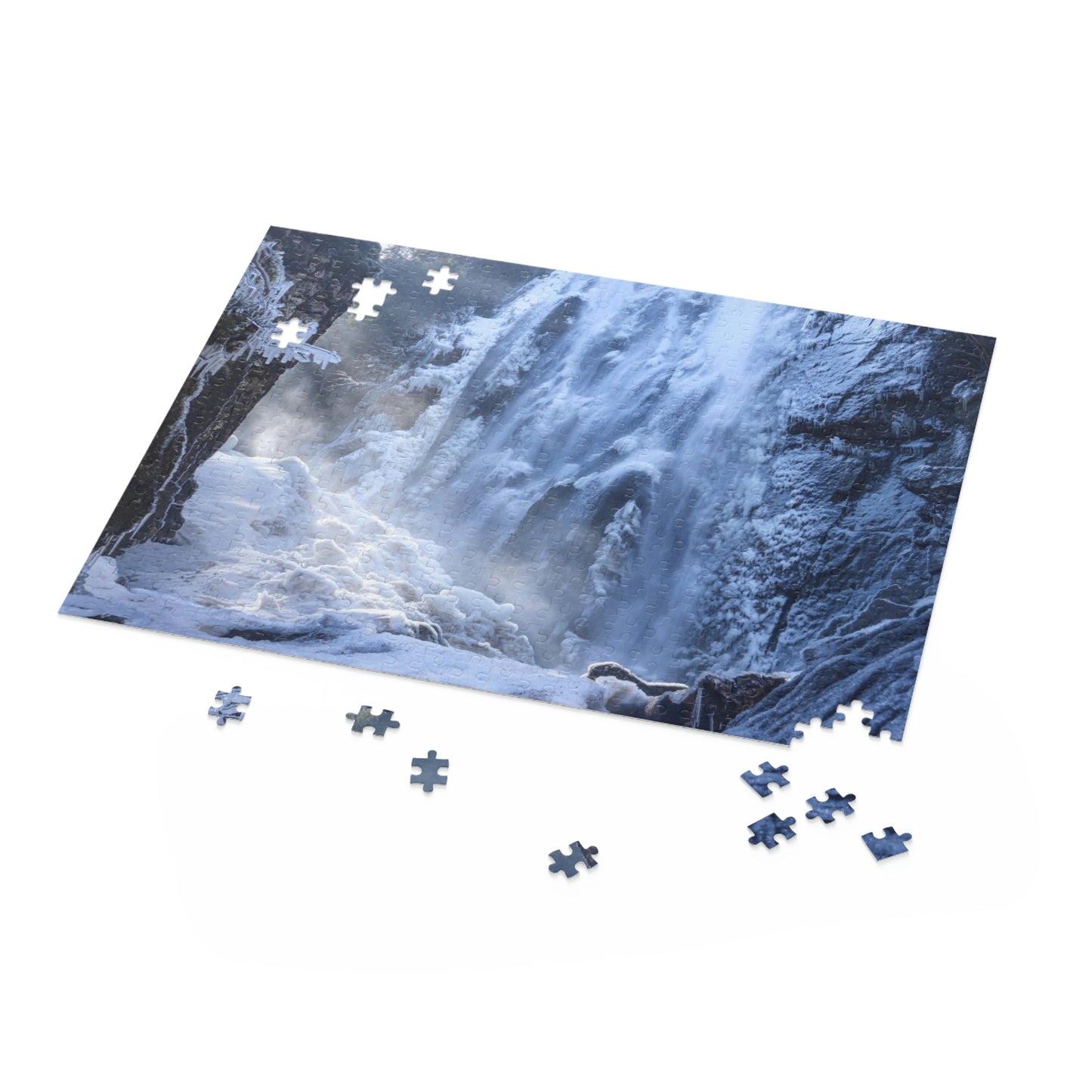 Puzzle - Frozen Rainbow Falls