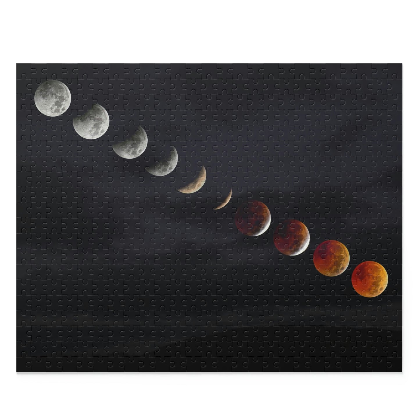 Puzzle - Lunar Eclipse Timelapse
