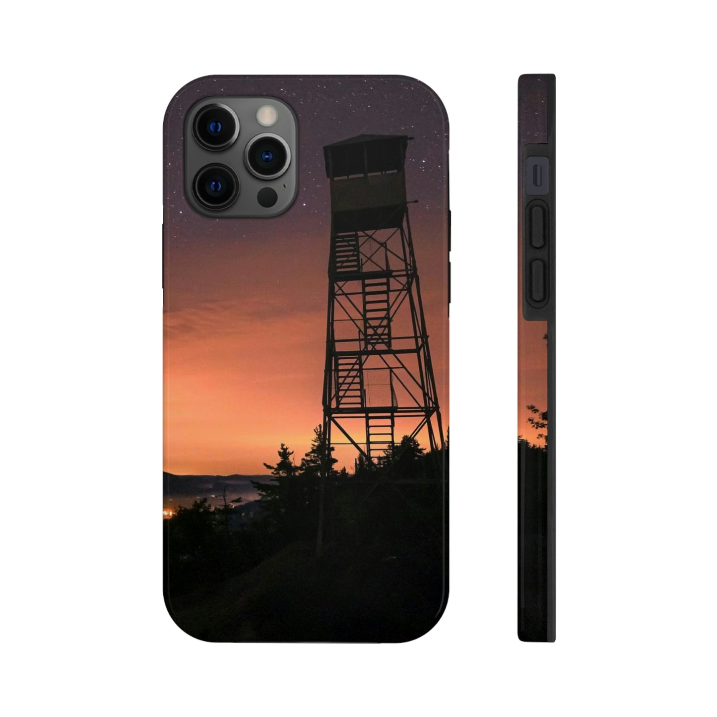 Impact Resistant Phone Case - Starry Night, Bald Mt.