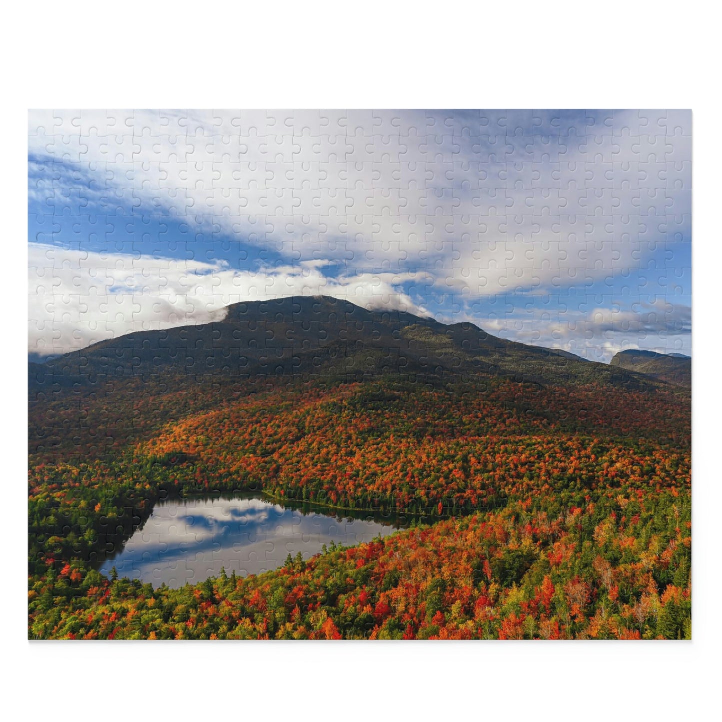 Puzzle - Heart Lake, Autumn