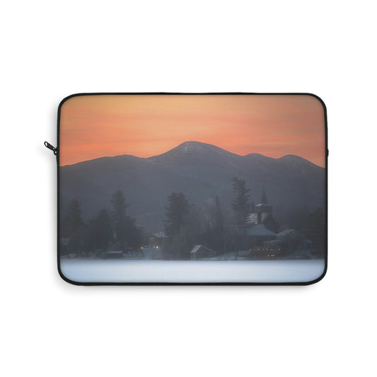 Laptop Sleeve - Mirror Lake Winter Sunrise