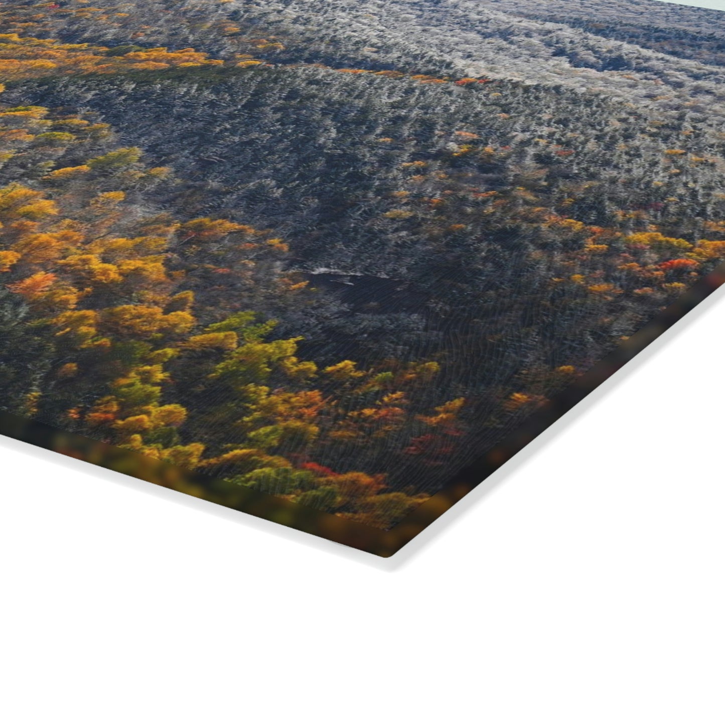 Glass Cutting Board - Seasons Collide
