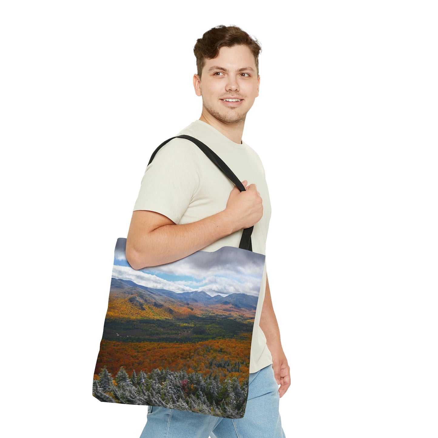 Tote Bag - Frosty Fall Day, Mt. Van Hoevenberg