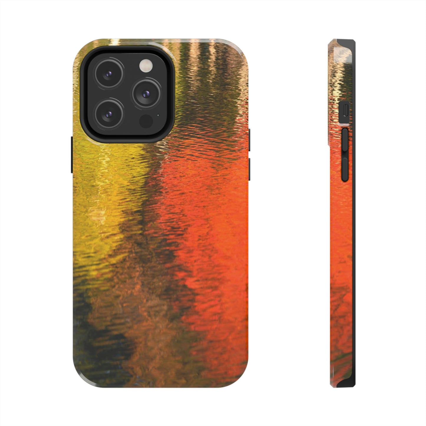 Impact Resistant Phone Case - Reflections of Autumn