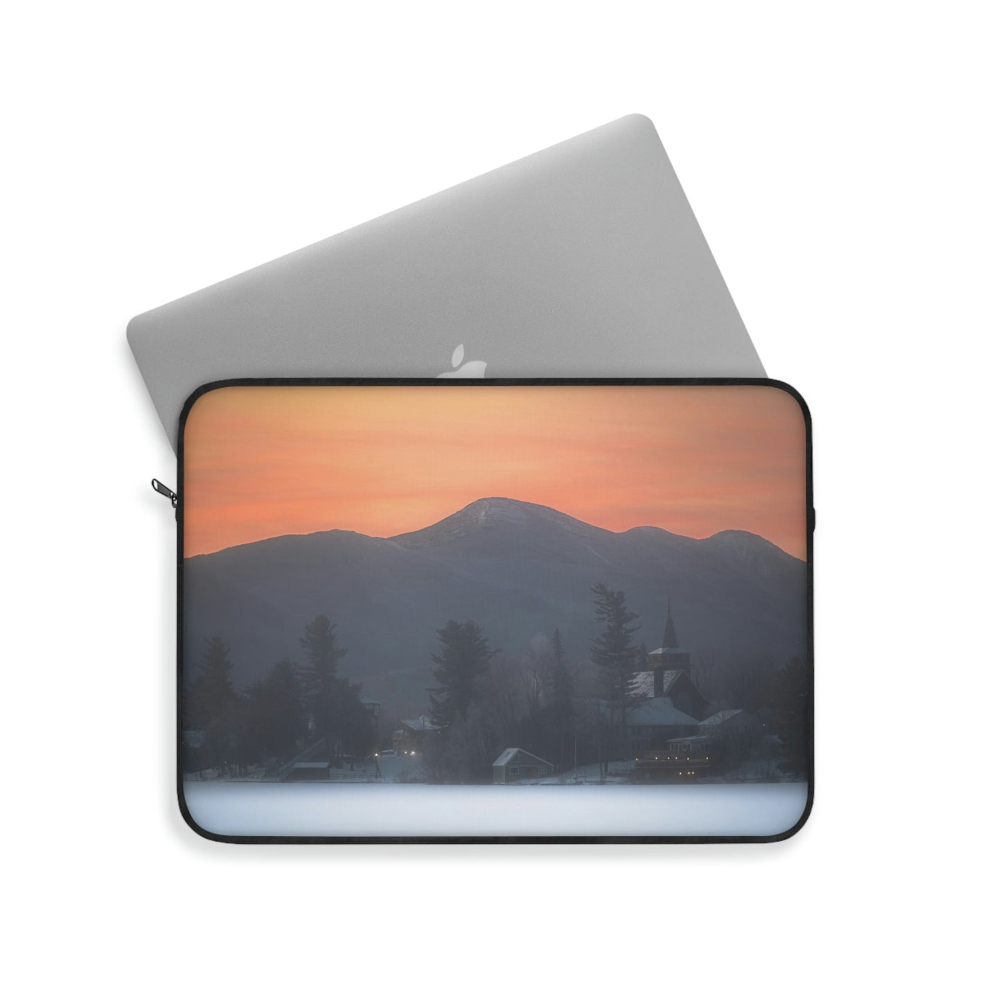 Laptop Sleeve - Mirror Lake Winter Sunrise